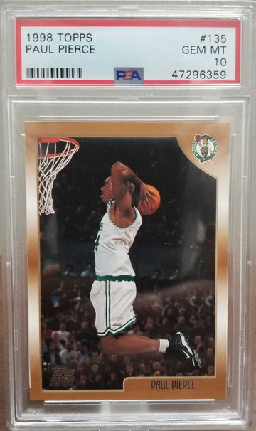 1998 Topps Paul Pierce