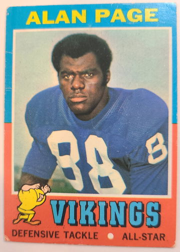 1971 Topps Alan Page