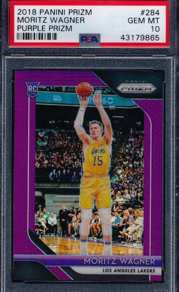 Mo Wagner 2018 Prizm Purple RC