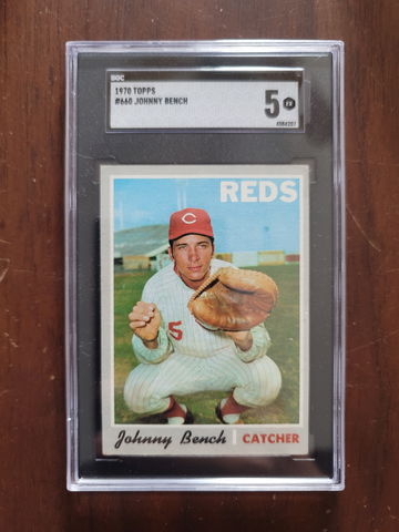1970 Topps #660 Johnny Bench