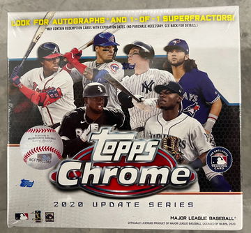2020 Topps Chrome Update Mega Box Sealed