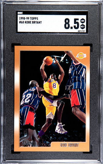 1998-99 TOPPS KOBE BRYANT # 68 SGC 8.5