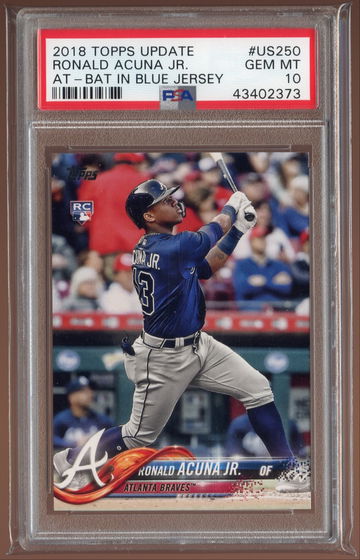 2018 Topps Update Ronald Acuna Jr.