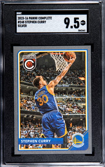 STEPHEN CURRY 2015-16 Panini Complete #248 Silver SGC 9.5
