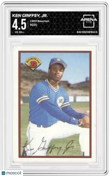 1989 Bowman Ken Griffey Jr #220 Arena Club 4.5