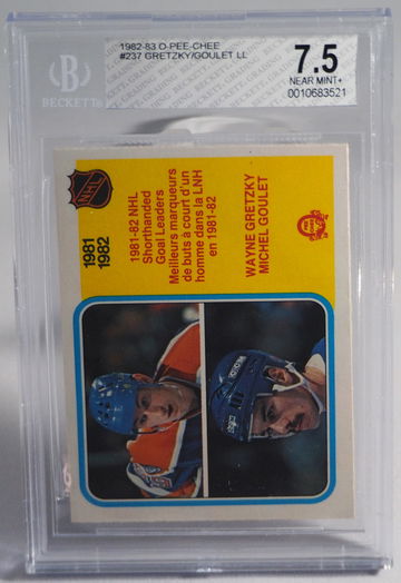 Wayne Gretzky / Michel Goulet O-Pee-Chee