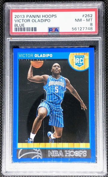 Victor Oladipo 2013 Panini Hoops Blue RC Rookie PSA 8 POP 1 None Graded Higher