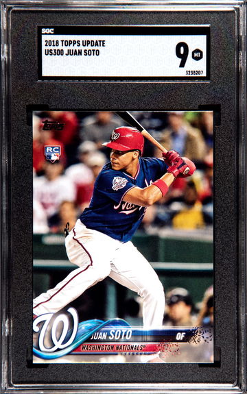 2018 Topps Update Juan Soto SGC