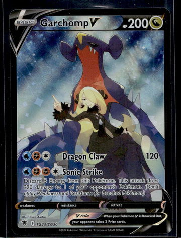 2022 Pokémon Sword & Shield Astral Radiance Trainer Gallery Garchomp #TG23/TG30