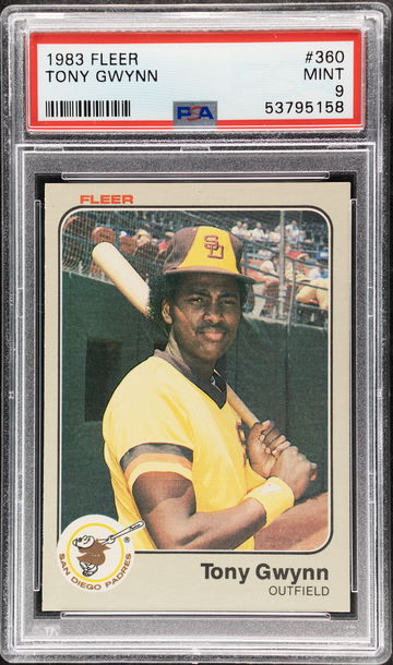 1983 FLEER TONY GWYNN #360 PSA 9 Mint