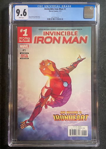 Invincible Iron Man #1 Ironheart Riri Williams