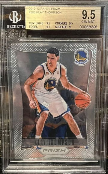 2012-13 Panini Prizm Klay Thompson #203 BGS 9.5