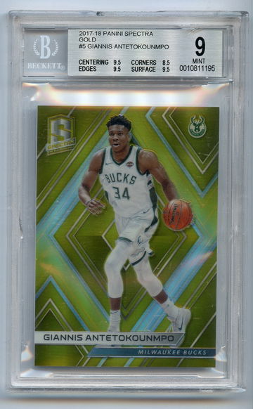 giannis antetokounmpo 2017 spectra gold