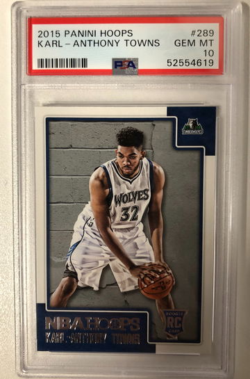2015 Hoops Karl-Anthony Towns RC PSA 10