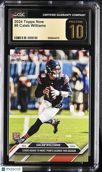 2024 Topps Now Caleb Williams #8 CGC 10