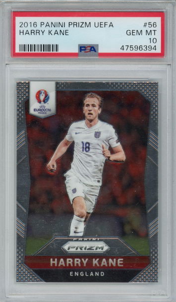 2016 Prizm Euro Harry Kane PSA 10