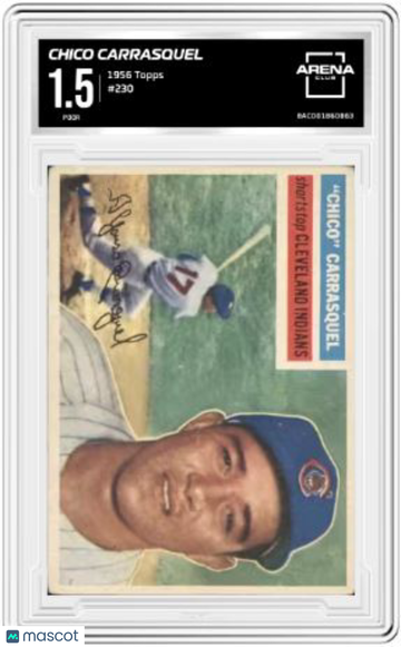 1956 Topps Chico Carrasquel #230 Arena Club 1.5