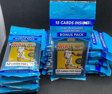 2019 - 2020 NBA Hoops Premium Stock Cello Pack Lot (12)
