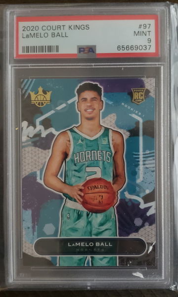 2020 Panini Court Kings LaMelo Ball RC #97 PSA 9