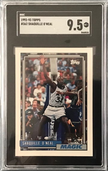 1992-93 Topps Shaquille O’Neal #362