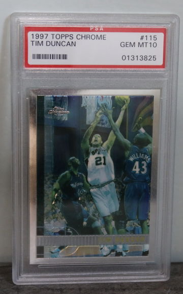 1997 Topps Chrome Tim Duncan