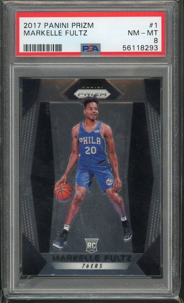2017 Prizm Markelle Fultz PSA 8 