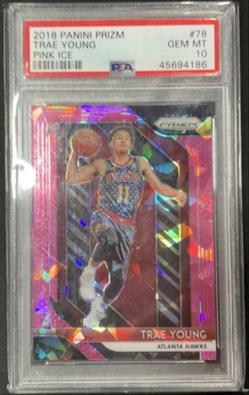 2018 Panini Prizm Trae Young Rookie PSA 10