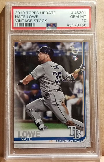 2019 Topps Update Vintage Stock /99 Nate Lowe