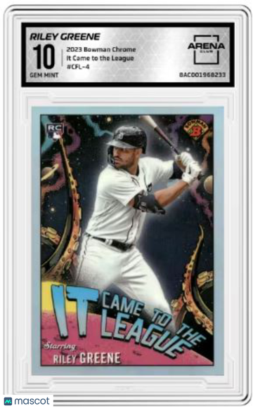 2023 Bowman Chrome Riley Greene #CFL-4 RC Arena Club 10