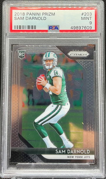 2018 Sam Darnold Panini Prizm Rookie RC - PSA 9 Mint