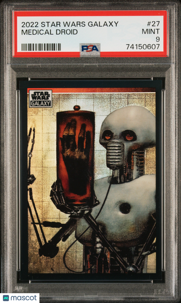 2022 Topps Chrome Star Wars Galaxy Medical Droid #27 PSA 9