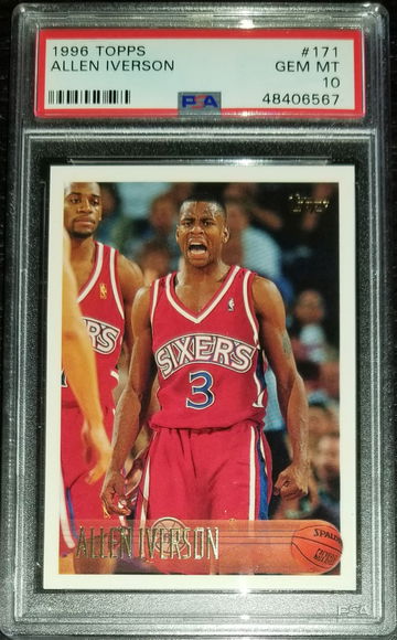 1996 Topps Allen Iverson