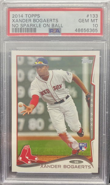 2014 topps Xander bogaerts rookie psa 10