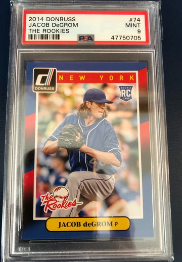 Jacob Degrom 2014 Donruss the Rookies PSA 9