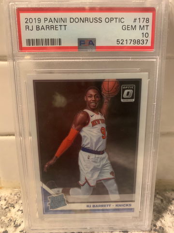 2019 Panini Donruss Optic RJ Barrett PSA 10