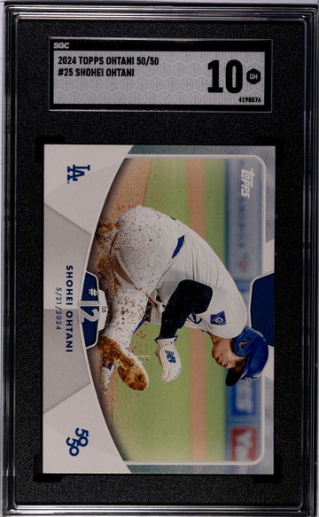 2024 Topps Ohtani 50/50 #25 Shohei Ohtani 50/50 SGC 10