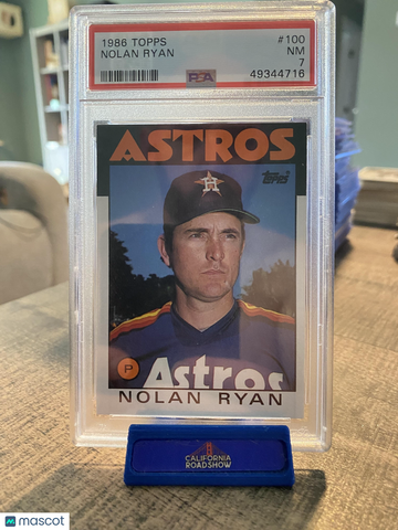 1986 Topps Nolan Ryan #100 PSA 7