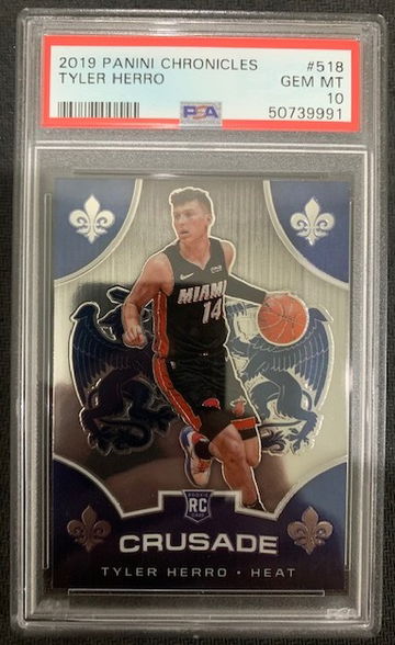 2019 Panini Chronicles Tyler Herro #518 PSA 10 - 50739991