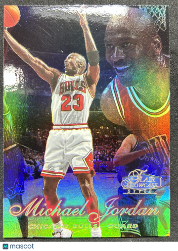 1927 1998-99 Fleer Showcase Michael Jordan #7 Holographic Showstopper