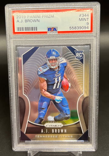 2019 Panini Prizm A.J. Brown PSA 9