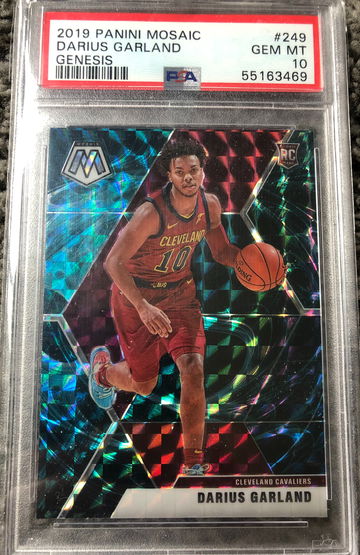2019-20 Panini Prizm DARIUS GARLAND GENESIS PSA 10 RC 249 Rookie