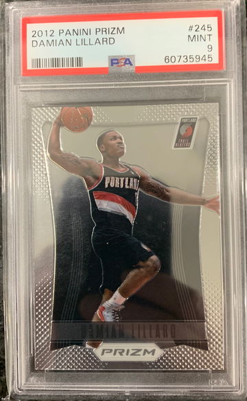 2012 Prizm Damian Lillard PSA 9