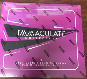2021 PANINI IMMACULATE SOCCER BOX SEALED
