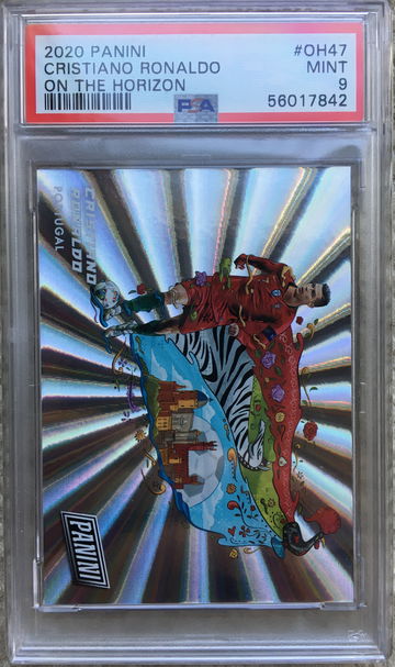 2020 Panini On the Horizon Cristiano Ronaldo (Inner sleeve wavy)