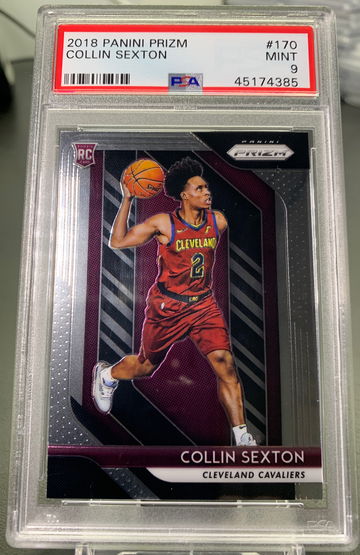 2018 Prizm Collin Sexton Cavaliers PSA 9 #170