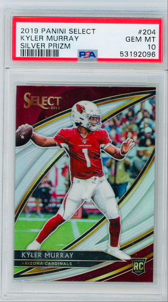2019 Select Silver Field Level Kyler Murray PSA 10