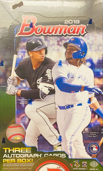 2019 Bowman Baseball Jumbo HTA Box