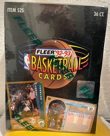 1992-93 Fleer Basketball Sealed Box