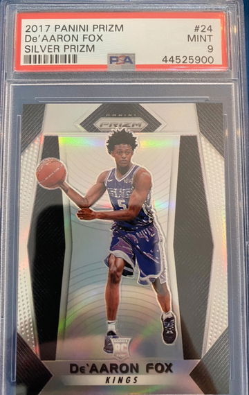 De'Aaron Fox 2017 Prizm SILVER