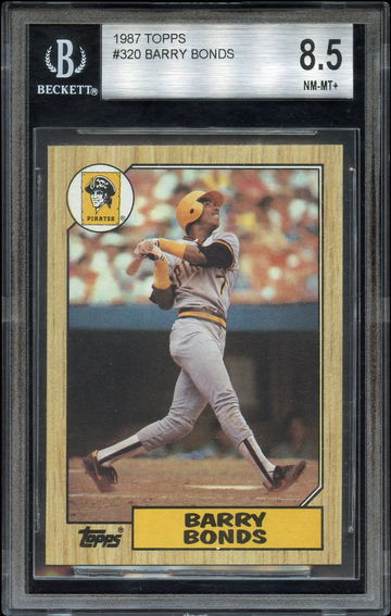 19887 Topps #320 Barry Bonds BGS 8.5
